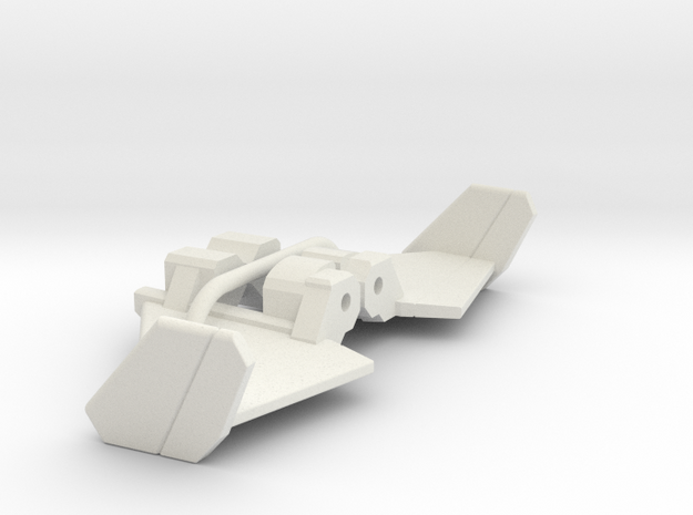 Thrust stablizers for CW Air Raid in White Natural Versatile Plastic