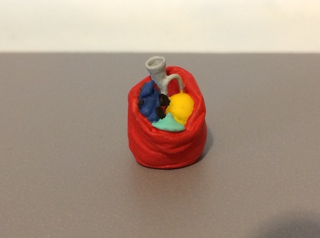 Santa's Toy Bag in Smoothest Fine Detail Plastic: 1:64 - S