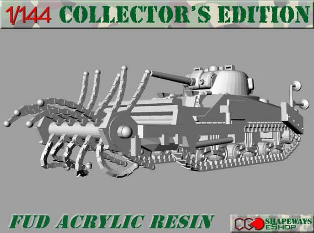 1:144 Sherman Crab II sweeping mode in Smooth Fine Detail Plastic
