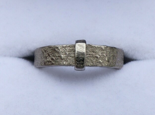 Outlander Ring - Claire's Ring in Polished Nickel Steel: 6.5 / 52.75