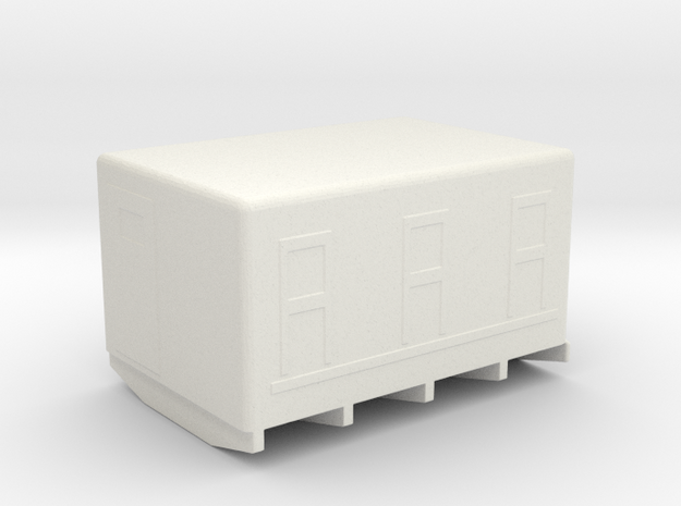 1/87 Scale M109 VAN Bed in White Natural Versatile Plastic