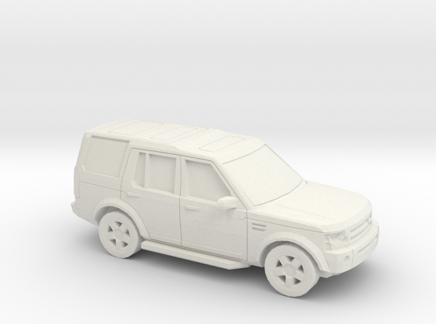 1/56 2004-09 Land Rover Discovery in White Natural Versatile Plastic