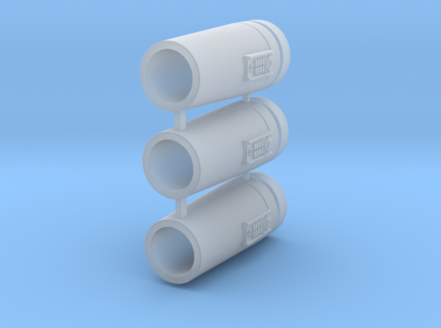 1:43/44 Scale SW Cylinders set in Tan Fine Detail Plastic