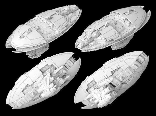 (Armada) Valor Cruiser in White Natural Versatile Plastic