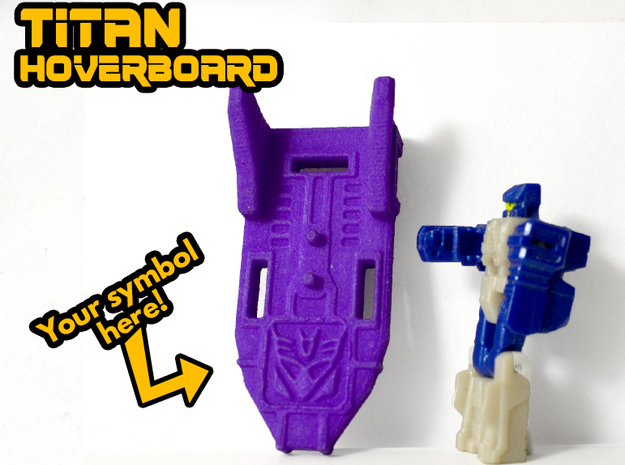 Titan Hoverboard in Purple Processed Versatile Plastic