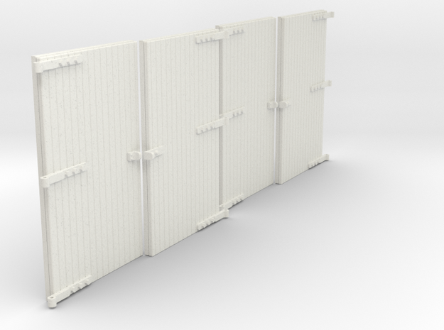 LM76C Doors  in White Natural Versatile Plastic