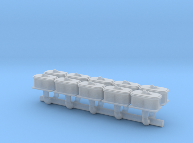 N Scale Switch Air Valve Box in Smoothest Fine Detail Plastic