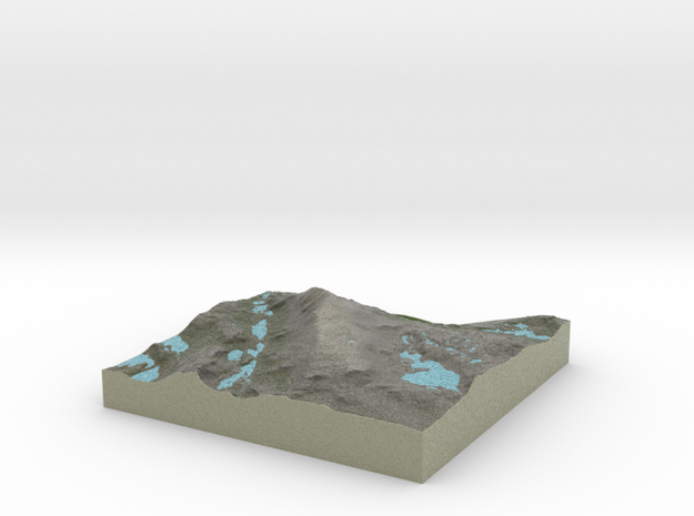 Terrafab generated model Thu Sep 14 2017 14:46:55  in Full Color Sandstone