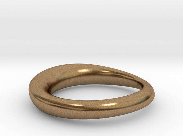 wedding ring  in Natural Brass: 8 / 56.75