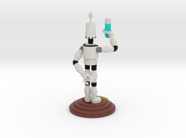 SPACE:2022 Robot - The Scientist in Full Color Sandstone