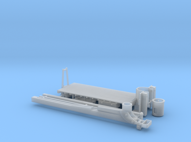 Manitex 35100c Metal Deck Crane Bed 1-87 HO Scale in Tan Fine Detail Plastic