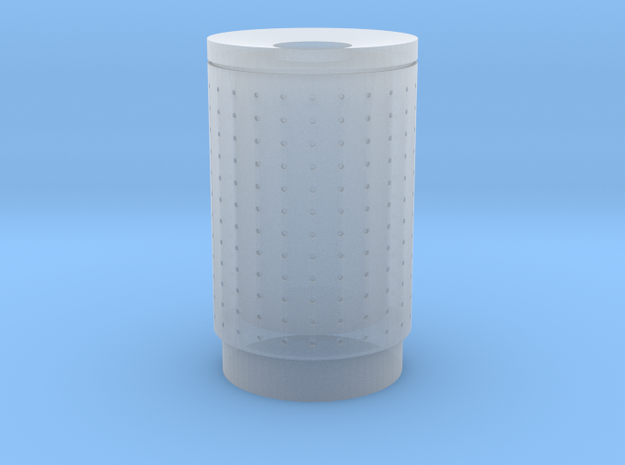 DSB 80L Affaldsbeholder (Litter bin) 1:87 in Tan Fine Detail Plastic