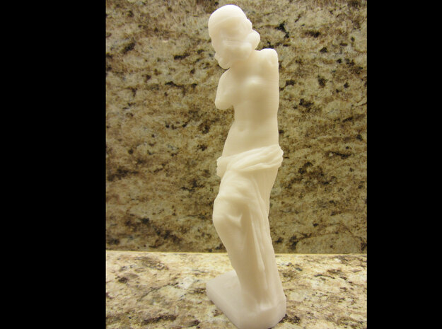 Venus de Milo Stormtrooper Statuette in White Natural Versatile Plastic: Medium