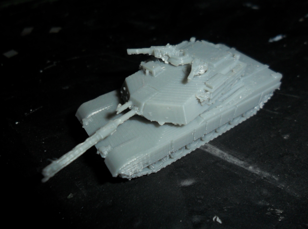 MG144-US01 M1 MBT in White Natural Versatile Plastic