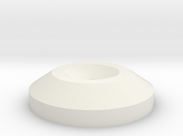 AT-AT Disc in White Natural Versatile Plastic