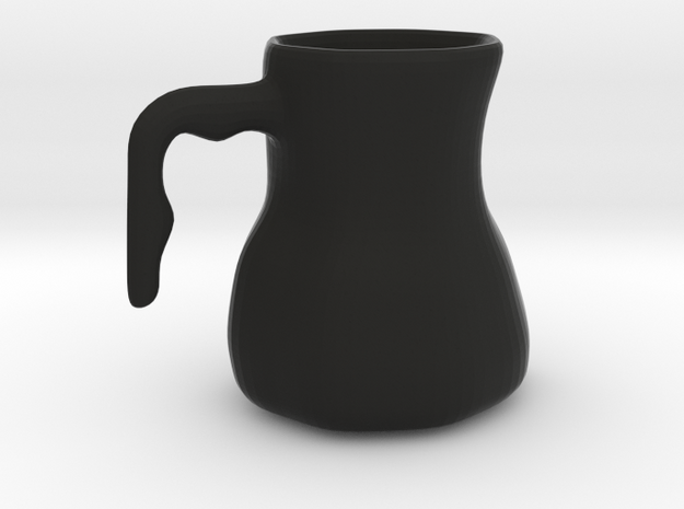 mug in Black Natural Versatile Plastic