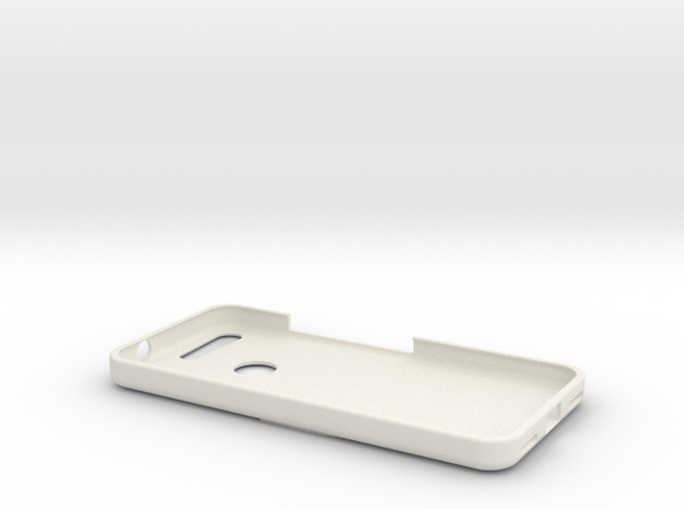 Google Pixel Phone case with Ferrari Logo in White Natural Versatile Plastic
