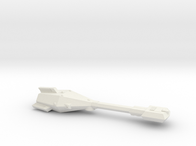 3788 Scale Trobrin Bolt Frigate MGL in White Natural Versatile Plastic