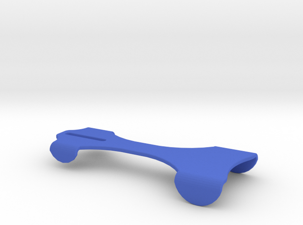 Support Slotcar 1/32 in Blue Processed Versatile Plastic