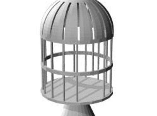 birdcage candle holder in Tan Fine Detail Plastic