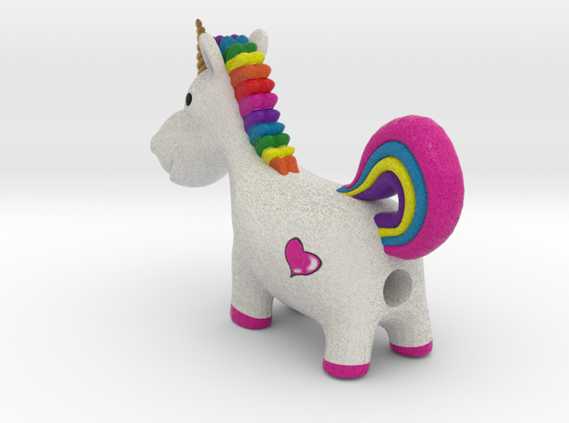 unicorn sharpener in Full Color Sandstone