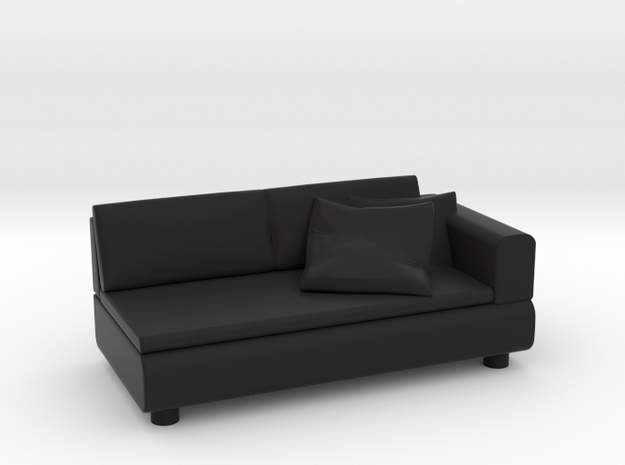 Sofa 2018 model 11 in Black Natural Versatile Plastic