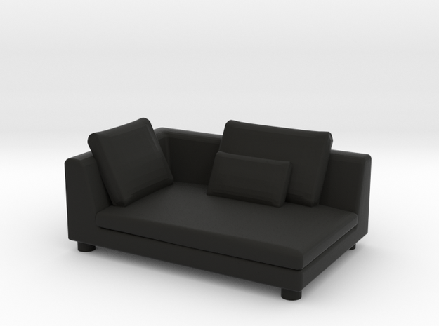 Sofa 2018 model 14 in Black Natural Versatile Plastic