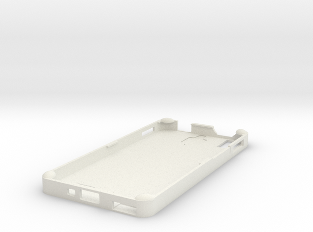 106102240PhoneCase in White Natural Versatile Plastic