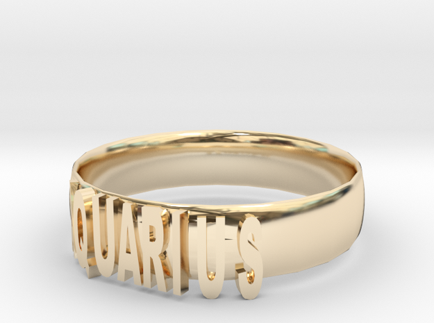 AQUARIUS Bracelets in 14k Gold Plated Brass