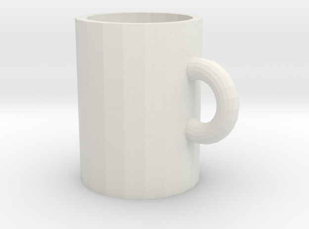 106102231 Cup in White Natural Versatile Plastic