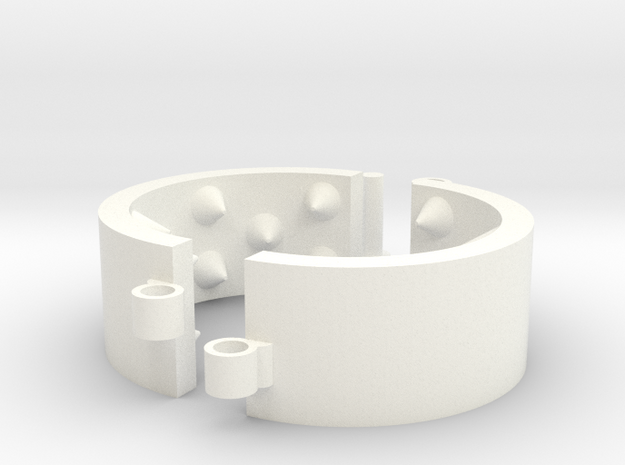 Kalis Grip 40/5/03 in White Processed Versatile Plastic