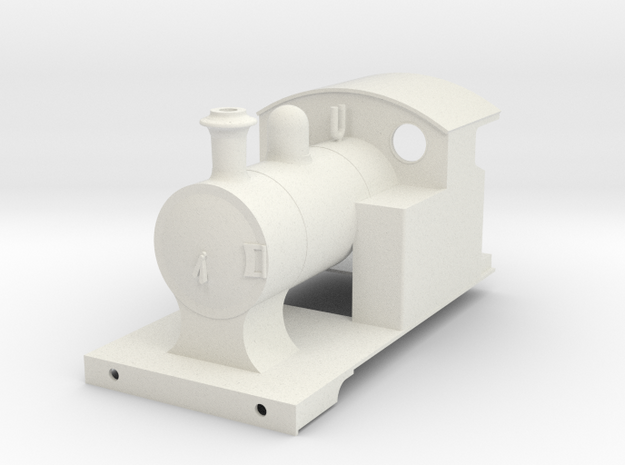 o-43-l-y-steam-railmotor-loco-1 in White Natural Versatile Plastic