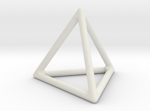 Simply Shapes Homewares Triangle in White Natural Versatile Plastic