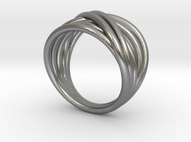 Ring SST in Natural Silver