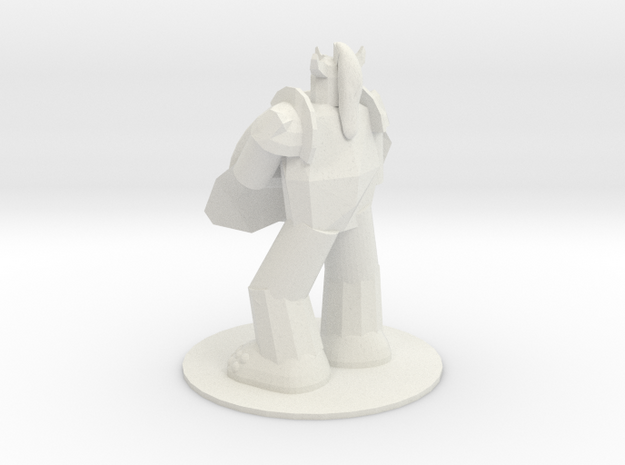 Armored Troll in White Natural Versatile Plastic