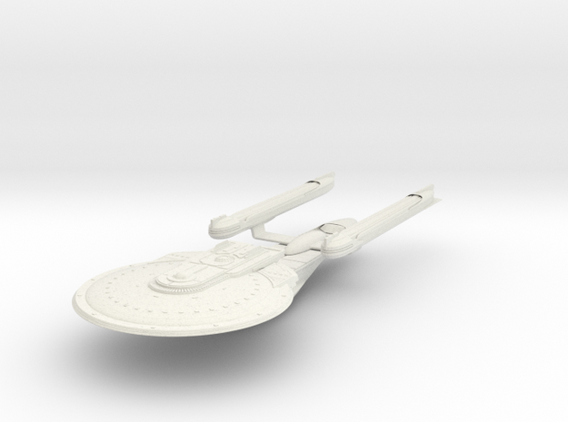 Federation Excelsior B Class in White Natural Versatile Plastic