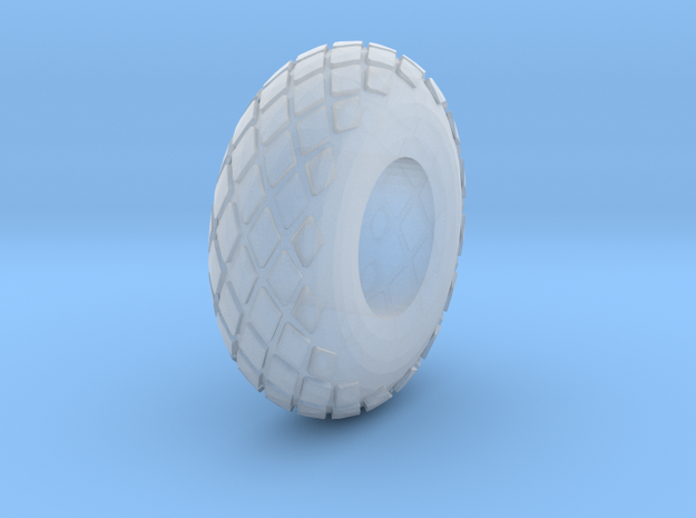 15mm_baloon_tire in Tan Fine Detail Plastic