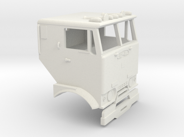 1/32 GMC Crackerbox Cab in White Natural Versatile Plastic