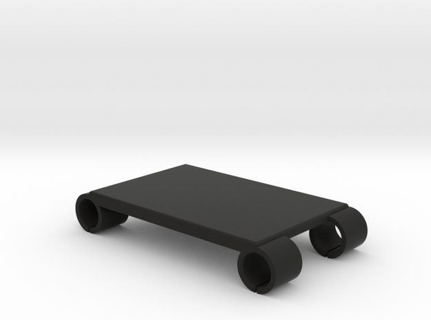 Steadicam M-1 Monitor Rails Accessory Plate - 65mm in Black Natural Versatile Plastic