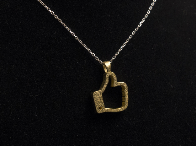 Like it [pendant] in Polished Brass