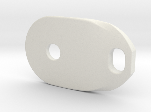 Pocket nus D01 in White Natural Versatile Plastic