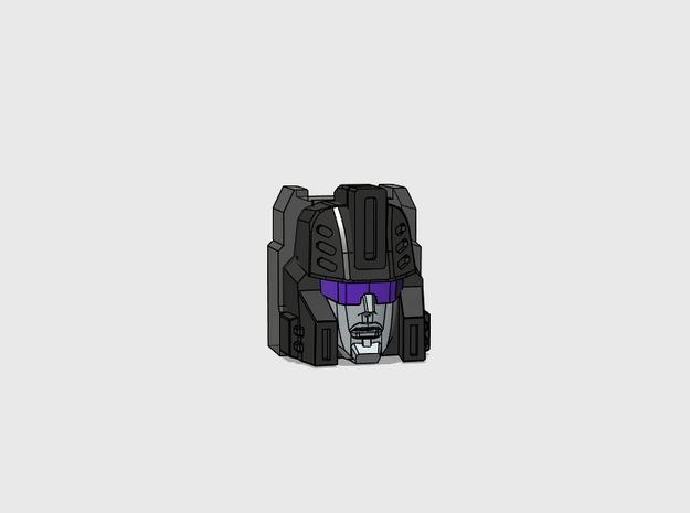 Target Supervisor's Face G1 toy/Headmasters Cartoo in Tan Fine Detail Plastic