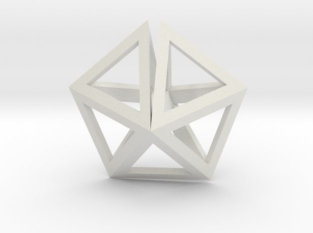 UFO Tetrahedrons pendant