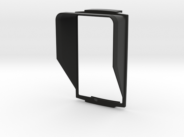 Sunshade (Clip-On) for BMW Navigator 5, Portrait in Black Natural Versatile Plastic