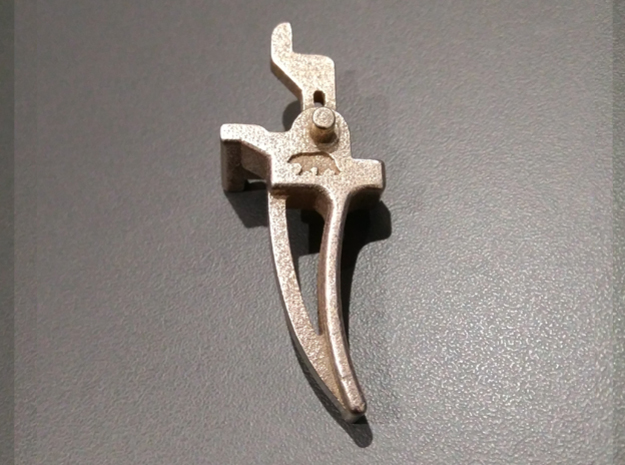 NAST4 - Skeleton in Polished Bronzed Silver Steel