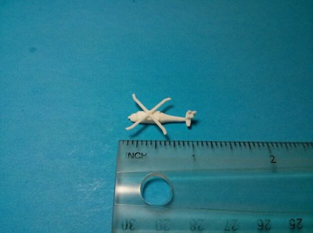 Seahawk helicopter x9 1/650 in White Natural Versatile Plastic