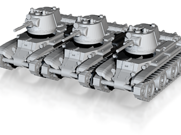 Digital-1/160 BT-7 tanks in 6 BT-7