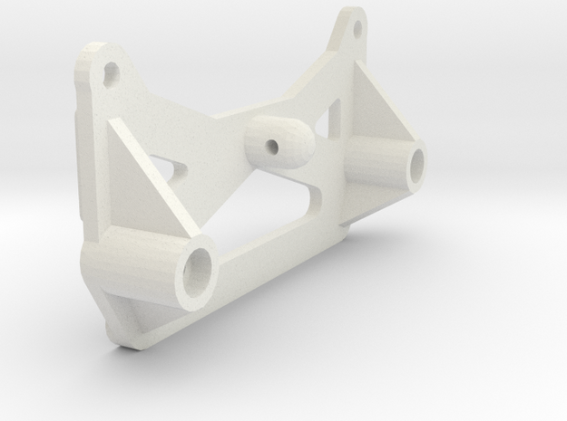 losi xx cr and xxt cr chassis brace in White Natural Versatile Plastic