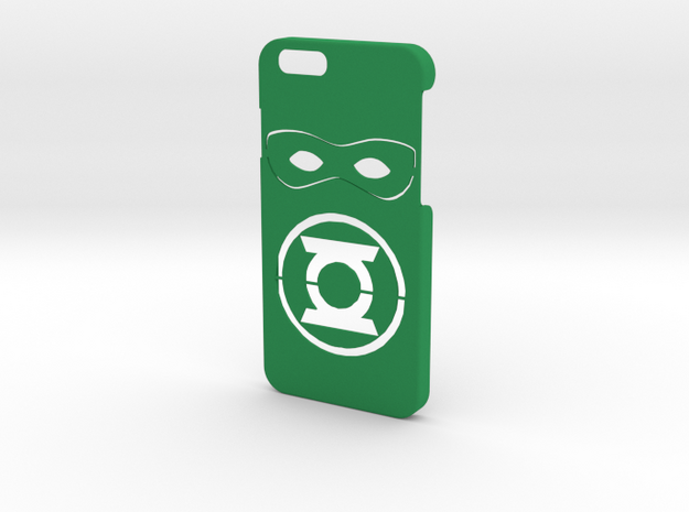 Green Lantern Phone Case-iPhone 6/6s in Green Processed Versatile Plastic