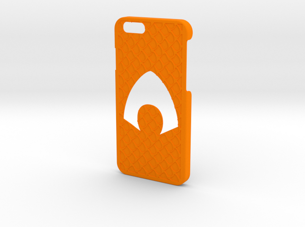 Aquaman Phone Case-iPhone 6/6s in Orange Processed Versatile Plastic